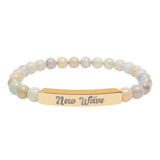 New Wave Engraved “How We Rock” Bracelet Collection