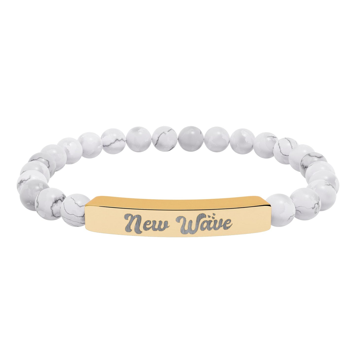 New Wave Engraved “How We Rock” Bracelet Collection